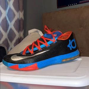 Nike KD 6 Away Black/Orange/Blue